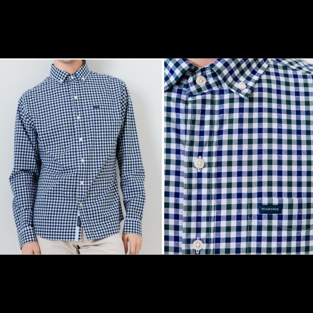 7 Diamonds Button Down